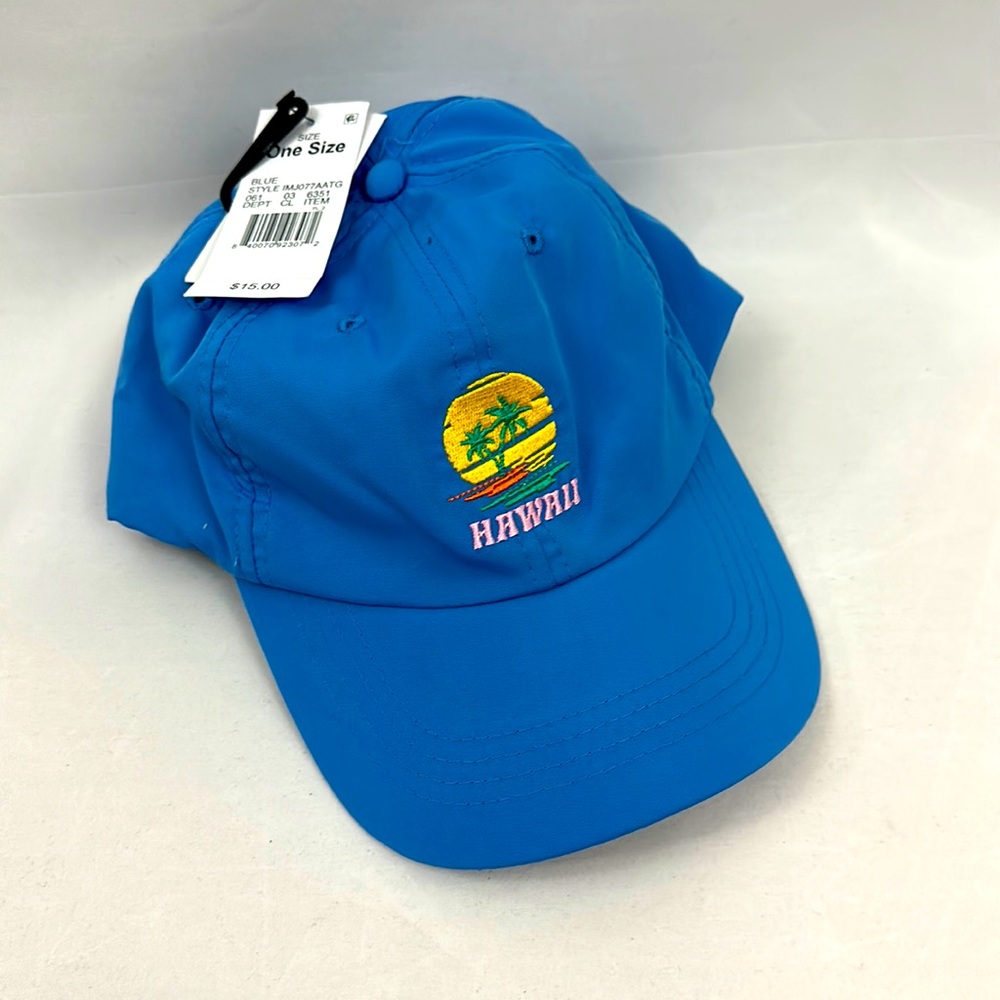 Sky Blue Culture Fly Polyester Ball Cap with adjustable back & ventilati…